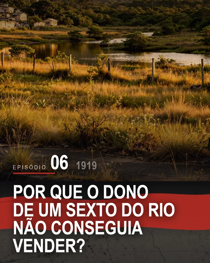 Capa do episódio 6 da série do Banco de Crédito Móvel: Por que o dono de um sexto do Rio não conseguia vender?