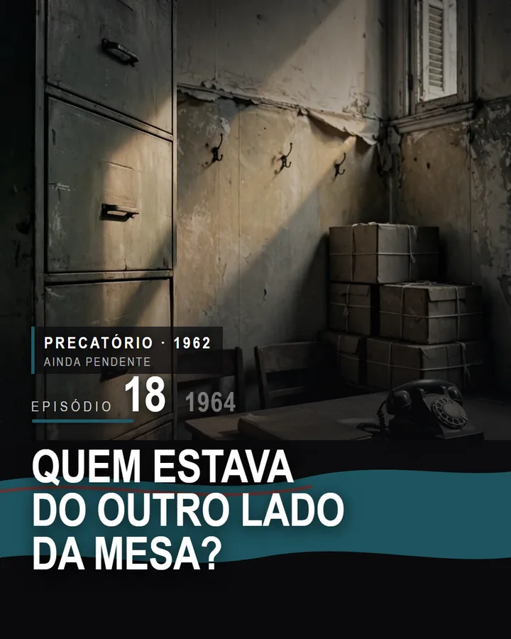 Capa do episódio 18 da série do Banco de Crédito Móvel: Quem estava do outro lado da mesa?