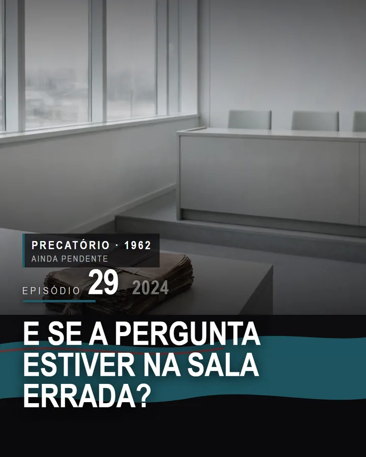 Capa do episódio 29 da série do Banco de Crédito Móvel: E se a pergunta estiver na sala errada?